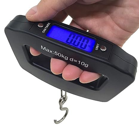 Digital Luggage Scale Black/Silver