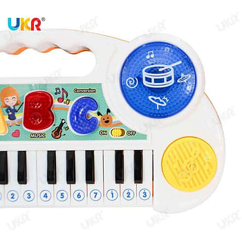 BERRY Piano ABC Musical Instrument Toy (White)