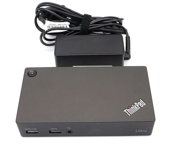 Lenovo ThinkPad DK1523 , USB 3.0 Ultra Docking Station 40A80045UK + Power Adaptor