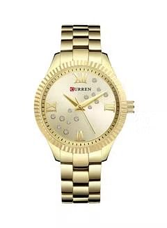 CURREN Women's Stainless Steel Analog Watch C9009L-2 - 38 mm - Gold