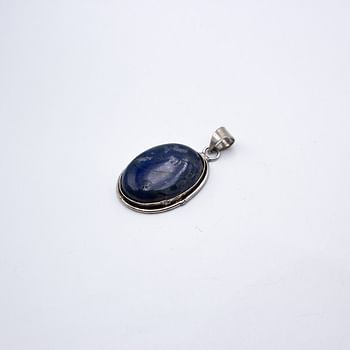 Lapis lazuli natural crystal pendent