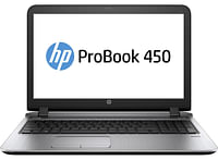 HP-ProBook 450 G3, 15.6" Screen Size, i3-6100U 6th Generation, 8GB RAM 500gb SSD, Windows, Silver