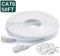 ZonixPlay Ethernet Cable Flat Cable CAT6 - 2 Meters