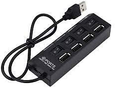 ZonixPlay ADAPTOR USB HUB 2.0 4 PORT