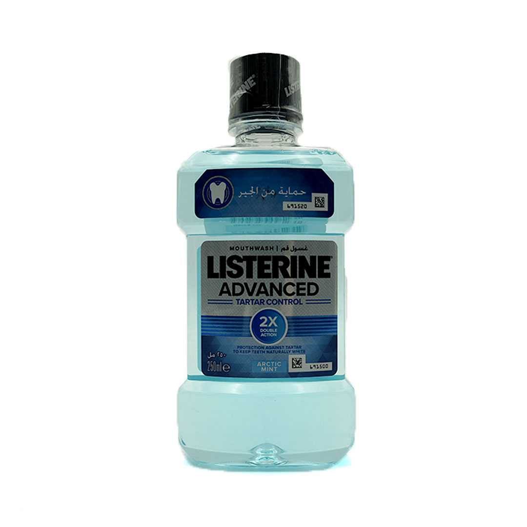 Listerine Advanced Tartar Control Arctic Mint Mouthwash 250ml