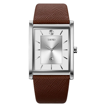 SKMEI 9256 Fashion Design Quartz Watches Men Water Resistant Luxury Date & Time S/S