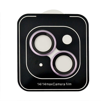 Samos Anti Glare Camera Glass Protector Iphone 14/14 Plus Purple