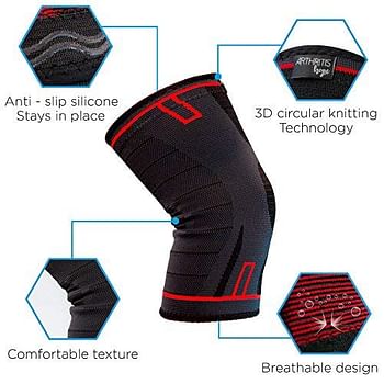 ArthritisHope Knee Compression Sleeves, Knee Braces for Arthritis (1-Pair)