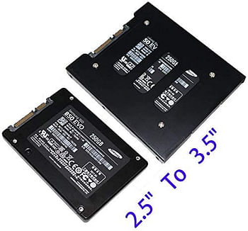 2 Pack HDD/SSD Mounting Bracket,2.5 to 3.5 Adapter,Hard Disk Drive Holder