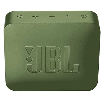 JBL GO 2 Portable Bluetooth Speaker, Moss Green - JBLGO2GRN