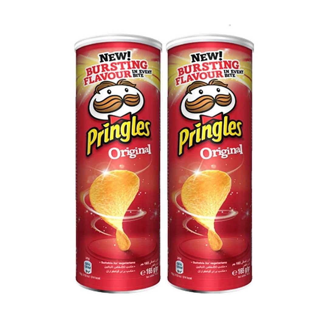 Pringles Chips Original Flavour 165g (Pack of 2 pieces)