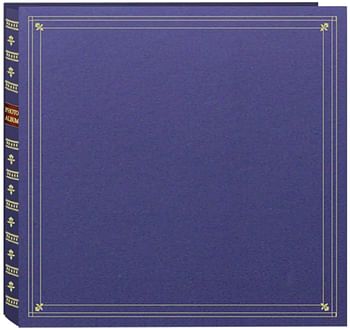 Pioneer MP-300/BB Photo Albums 300-Pocket Post Bound Leatherette Cover Photo Album for 3.5 by 5.25-Inch Prints, Bay Blue