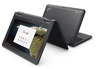 ThinkPad Yoga 11e Chromebook (Touch Screen 360° Rotatable) 11.6 Inch, 4GB Ram 16 GB SSD, Intel HD Graphics, Black