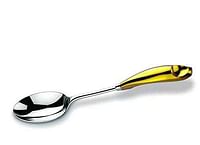 Regent Inox  Lux Gold Handle Salad Spoon