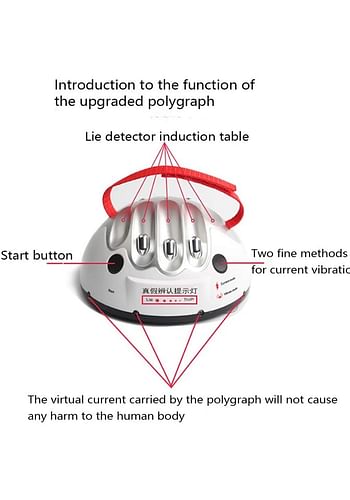 Electric Shock Lie Detector Interesting True Joke Toy Polygraph Test Entertainment Game