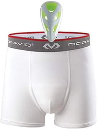 Mcdavid Youth Brief w/Athletic Cup, Boys Cup Underwear  Includes Baseball Cup  Peewee  22-23