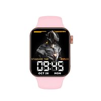 Smartwatch 2022 N78 PLUS Series 7 Full Display  Heart Rate Waterproof Bluetooth Call Sport Watch For IOS Android - Pink