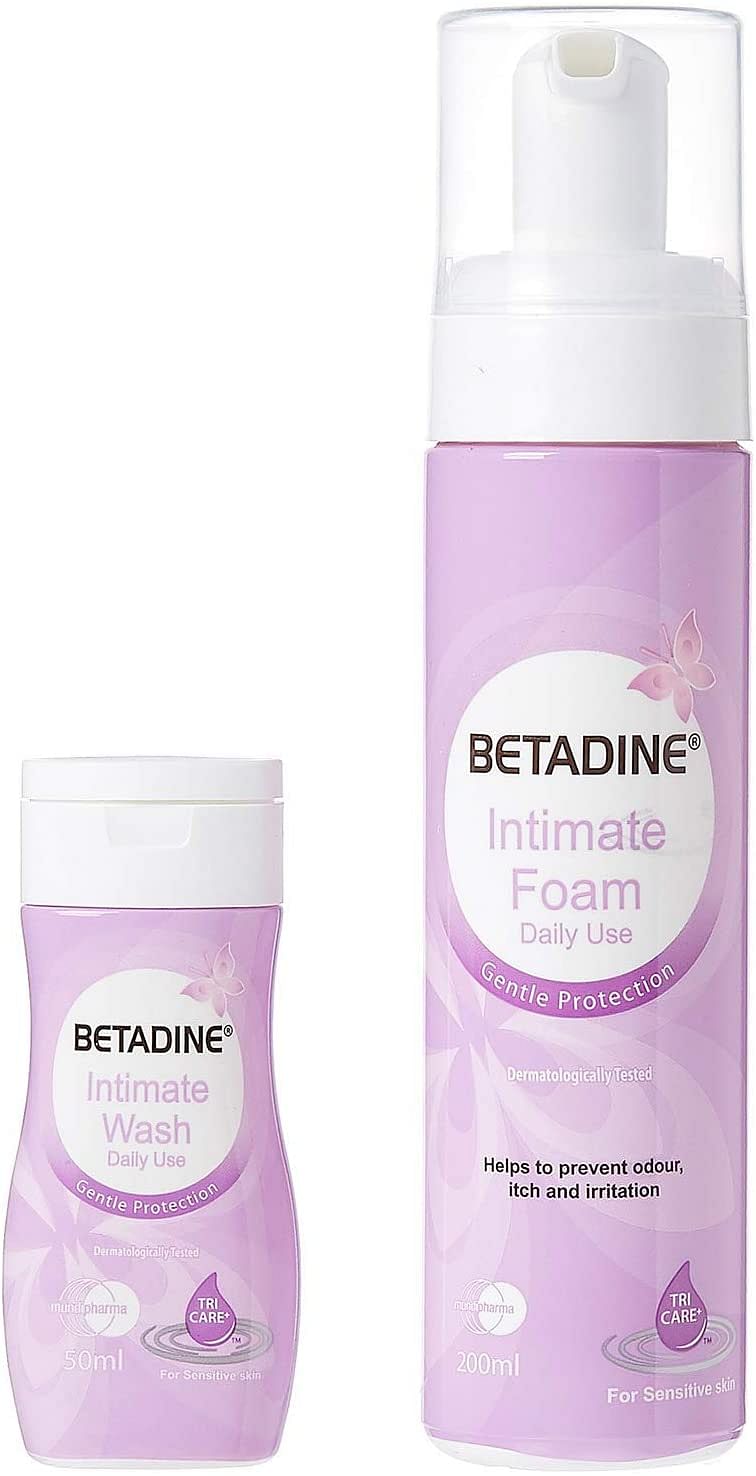 Betadine Intimate Foam 200 ml + Betadine Intimate Wash 50 ml