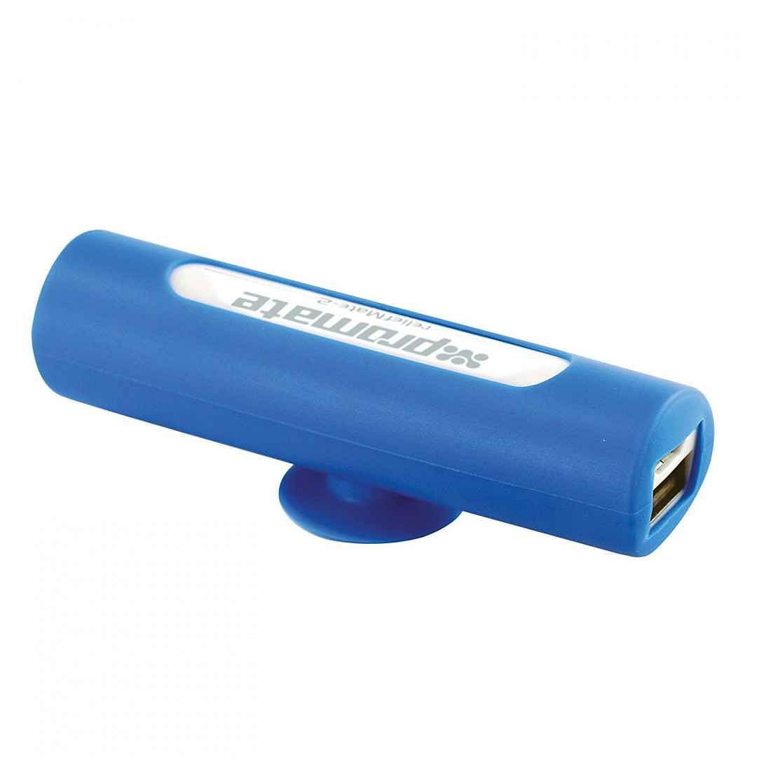 Promate  2200mAh Ultra‐Small Power Bank with Stand Function, Blue