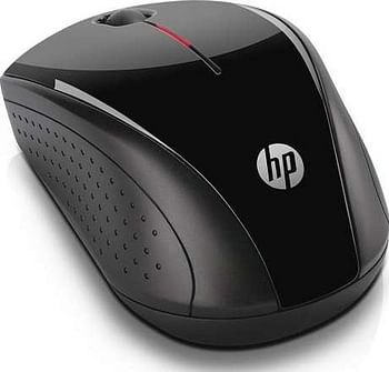 HP X3000 2.4GHZ, 1200 dpi Optical Wireless Mouse (Black)