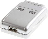 USB 2.0 Sharing Switch Hub 2 Pc To 1 Printer/scanner Newrok Switcher Gc580