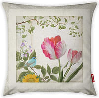 Mon Desire Decorative Throw Pillow Cover, Multi-Colour, 44 x 44 cm, MDSYST4661