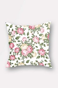Bonamaison Decorative Throw Pillow Cover, Multi-Colour, 45 x 45 cm, BNMYST1342