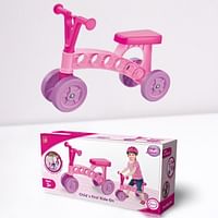 Childs First Ride On Riding Cycle Toy | Cute Scooter For Girls - Pink