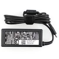 Dell Original 65 Watt Charger, 19.5v 3.33A, 4.5mmx3.0mm – with UAE Standard Plug Cord for Inspiron, Latitude, XPS