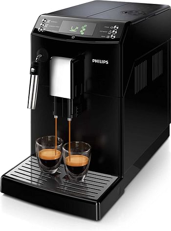 Philips 3100 Series Super-Automatic Espresso Machine - Black, HD8831