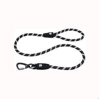 Doco 5ft Reflective Click & Lock Snap Small - Black