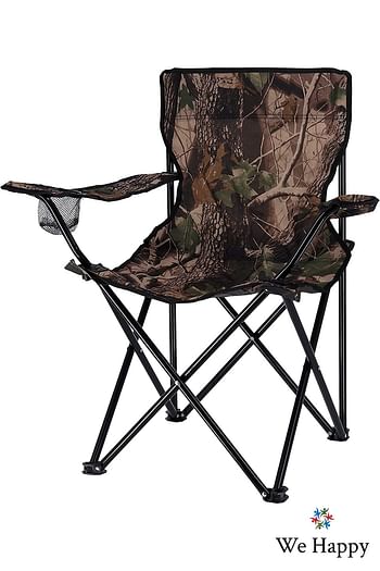 Timber Style Folding Outdoor Beach Camping Chair with Storage Cover in Assorted Colors