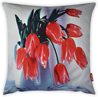Mon Desire Double Side Printed Decorative Throw Pillow Cover, Multi-Colour, 44 x 44 cm, MDSYST1073