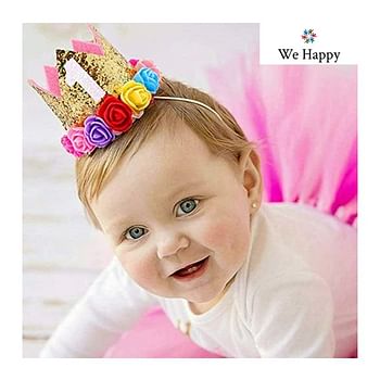 ‘1' Number Letter 1st Birthday Crown Party Toy Photo Shoot Costume Prop