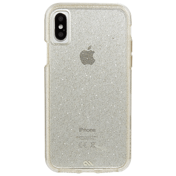 Case-Mate - iPhone XS/X Sheer Glam Case Champagne