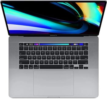 Apple MacBook Pro A2141 2019 16-inch with touch Bar, 2.3 GHz 8-Core Intel Core i9, 16GB RAM DDR4 1 TB SSD 4GB Graphics Intel UHD 1536 Grey