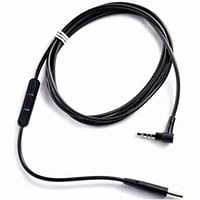 Bose Quiet Comfort 25 Cable Assembly, Audio MFI, Blk/Blu