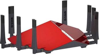 D-Link AC5300 Ultra Wi-Fi HD Streaming and Gaming Router, Red - DIR-895L