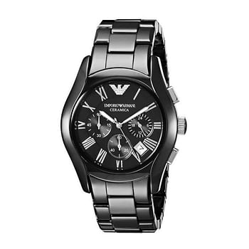 Emporio Armani AR1400 Ceramic Chronograph Quartz Men's watch - Black