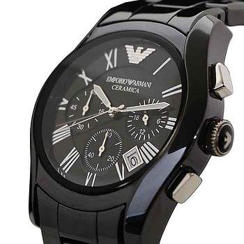 Emporio Armani AR1400 Ceramic Chronograph Quartz Men's watch - Black