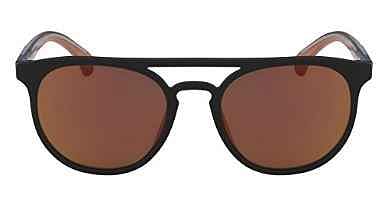 Calvin Klein Round Sunglasses For Unisex - Orange Lens, Ckj822S-002, 140 mm
