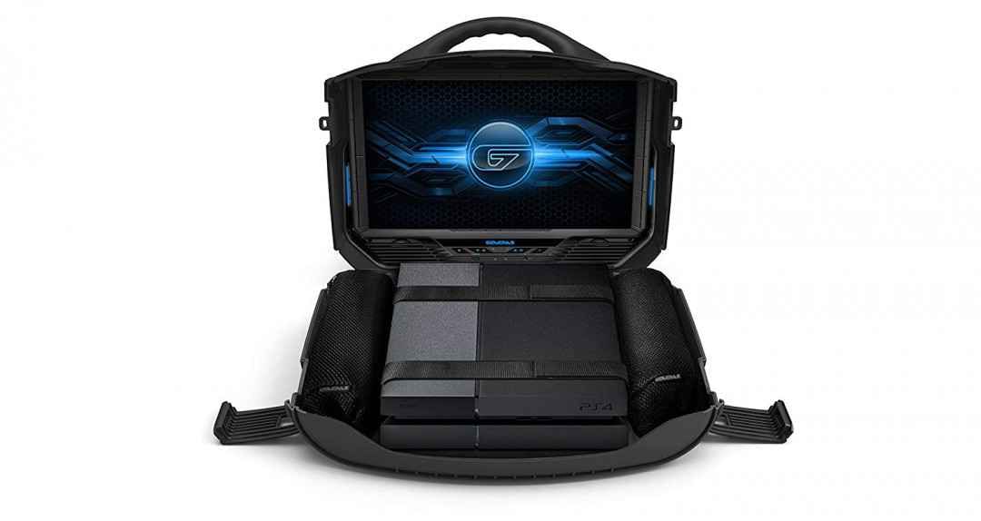 GAEMS G190 ゲーミングモニター HD対応 PS4持ち運び用ケース付き PS4本体を収納して持ち運べる19型液晶ディスプレイ一体型ケースが発売