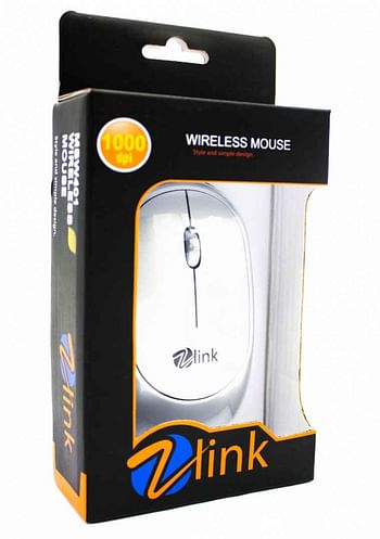 Zlink فأرة لاسلكية - MSW401 فضي