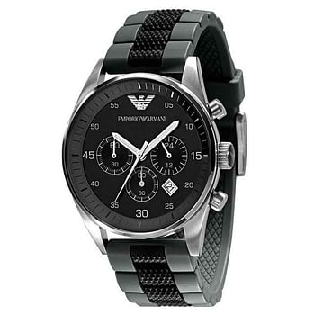 Emporio Armani AR5866 New Rubber Strap Men's Wrist Watch