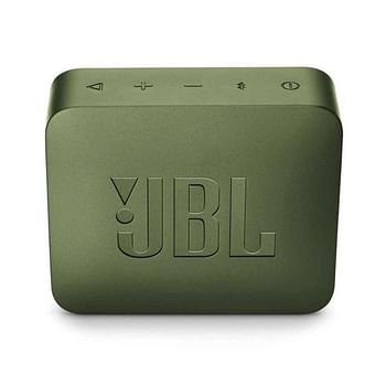 JBL GO 2 Portable Bluetooth Speaker, Moss Green - JBLGO2GRN