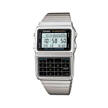 Casio DBC-611-1DF Men's Digital Stainless Steel Black Dial