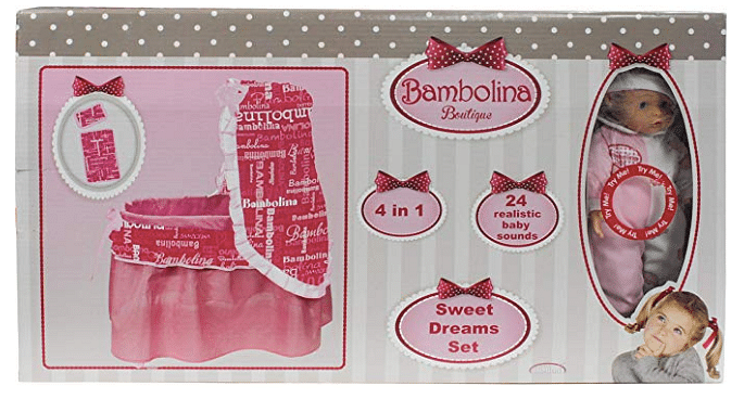 Bambolina sweet dreams set 4 in 1 (BD945)