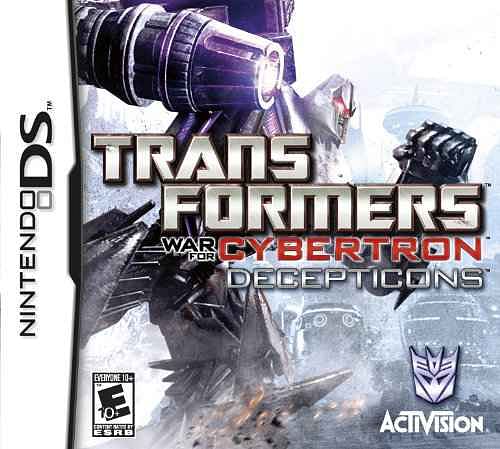 Transformers: War for Cybertron Decepticons - Nintendo DS