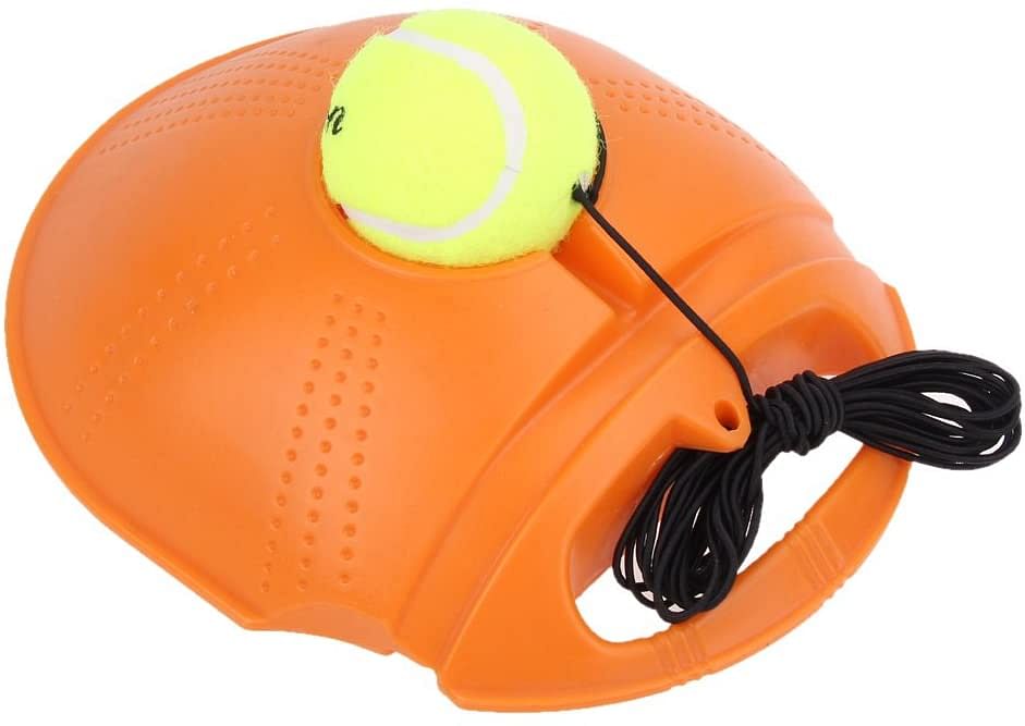 Childplaymate Tennis Trainer Power Base Rebound Ball | Self-Study Rebound with Tennis Trainer Baseboard Hopper Set Kit Set Kit Set Bundle