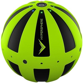Hypersphere Vibrating Fitness Ball Cordless/Rechargeable - Green&Black